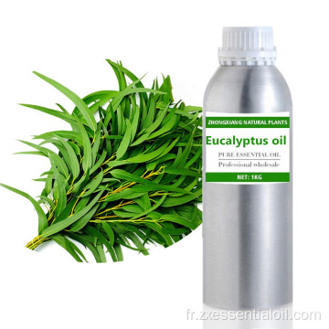 Approvisionnement d&#39;usine 100% pure huile essentielle d&#39;eucalyptus globulus